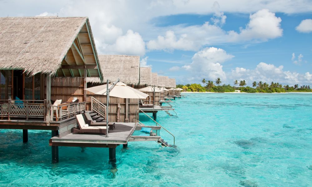 Malediven Wasser Villa